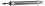 Cylinder MI-12x25-S-CA, Ø12x25